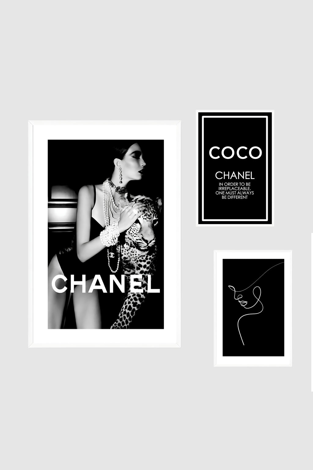 Éclat Black Chanel (set de 3 piezas)