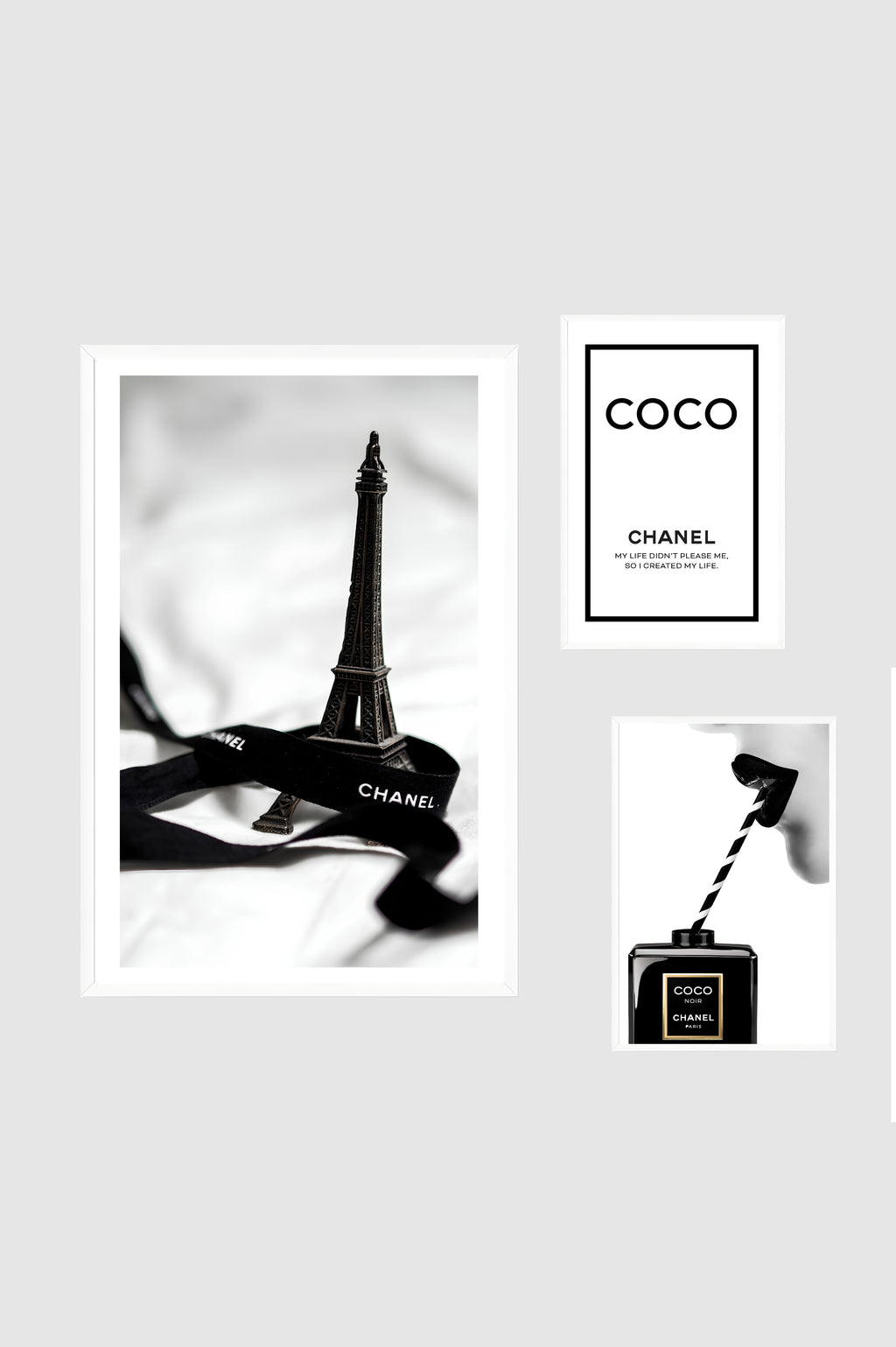 Éclat White Chanel (set de 3 piezas)