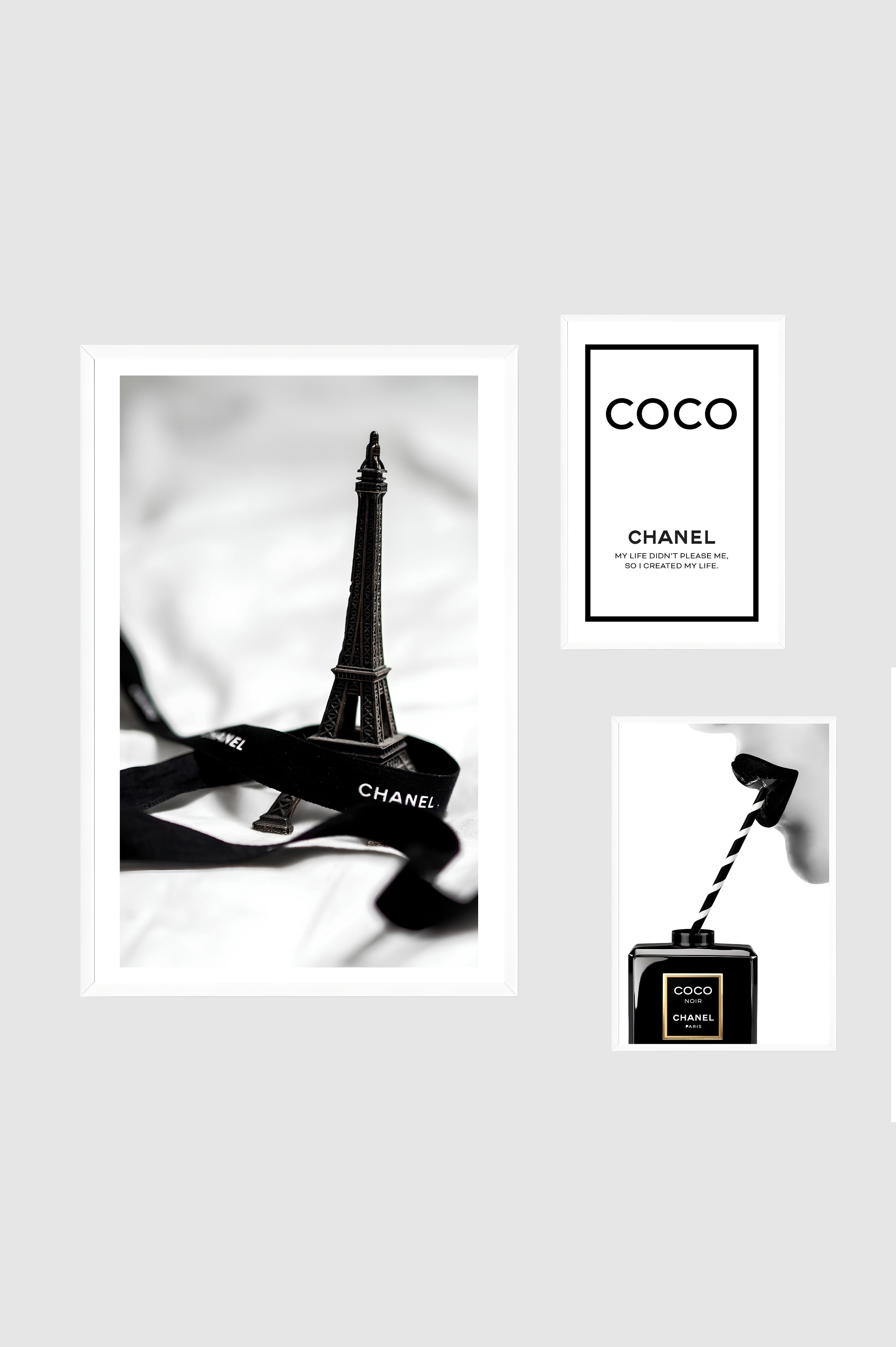 Éclat White Chanel (set de 3 piezas)