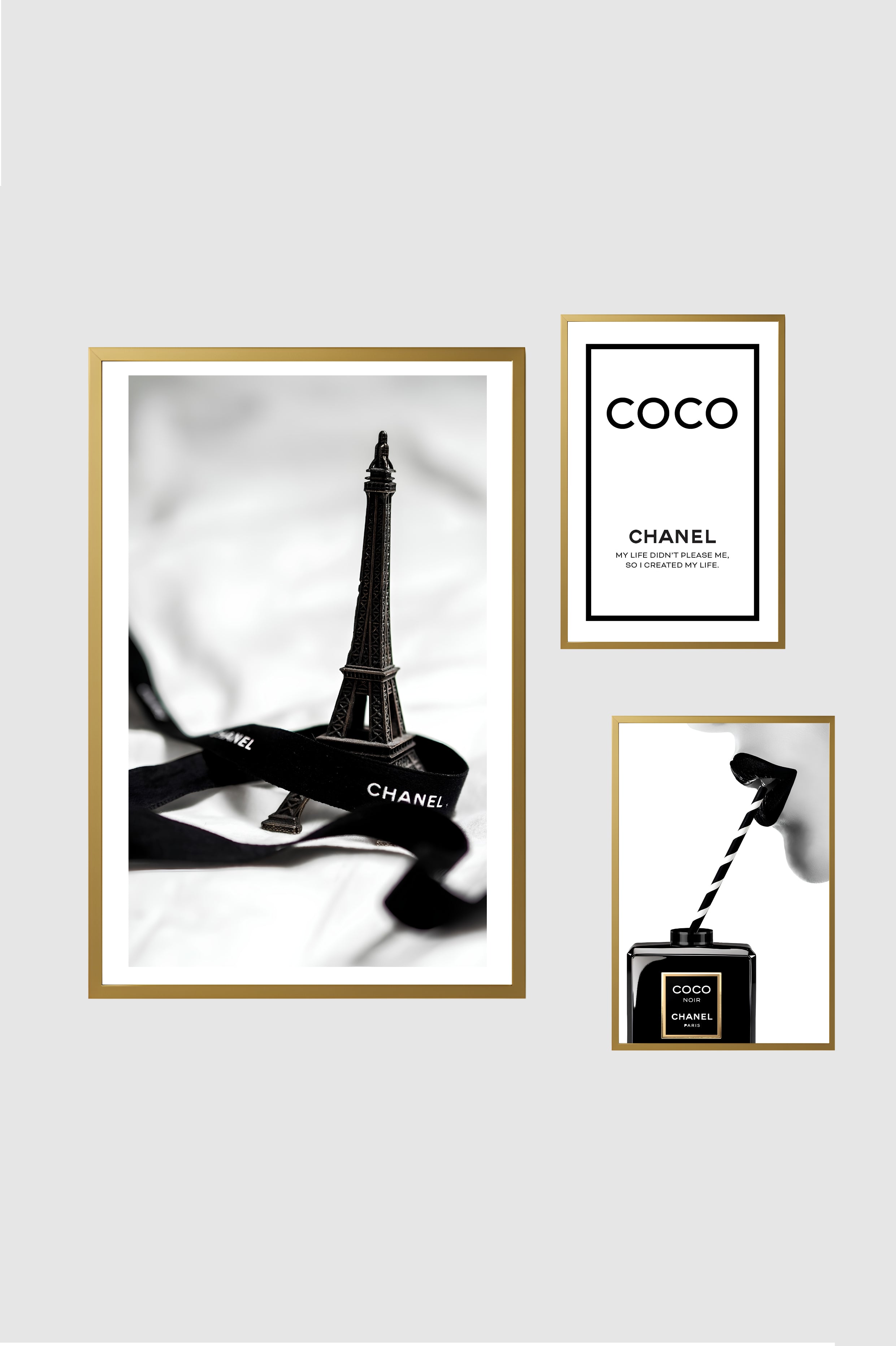 Éclat White Chanel (set de 3 piezas)