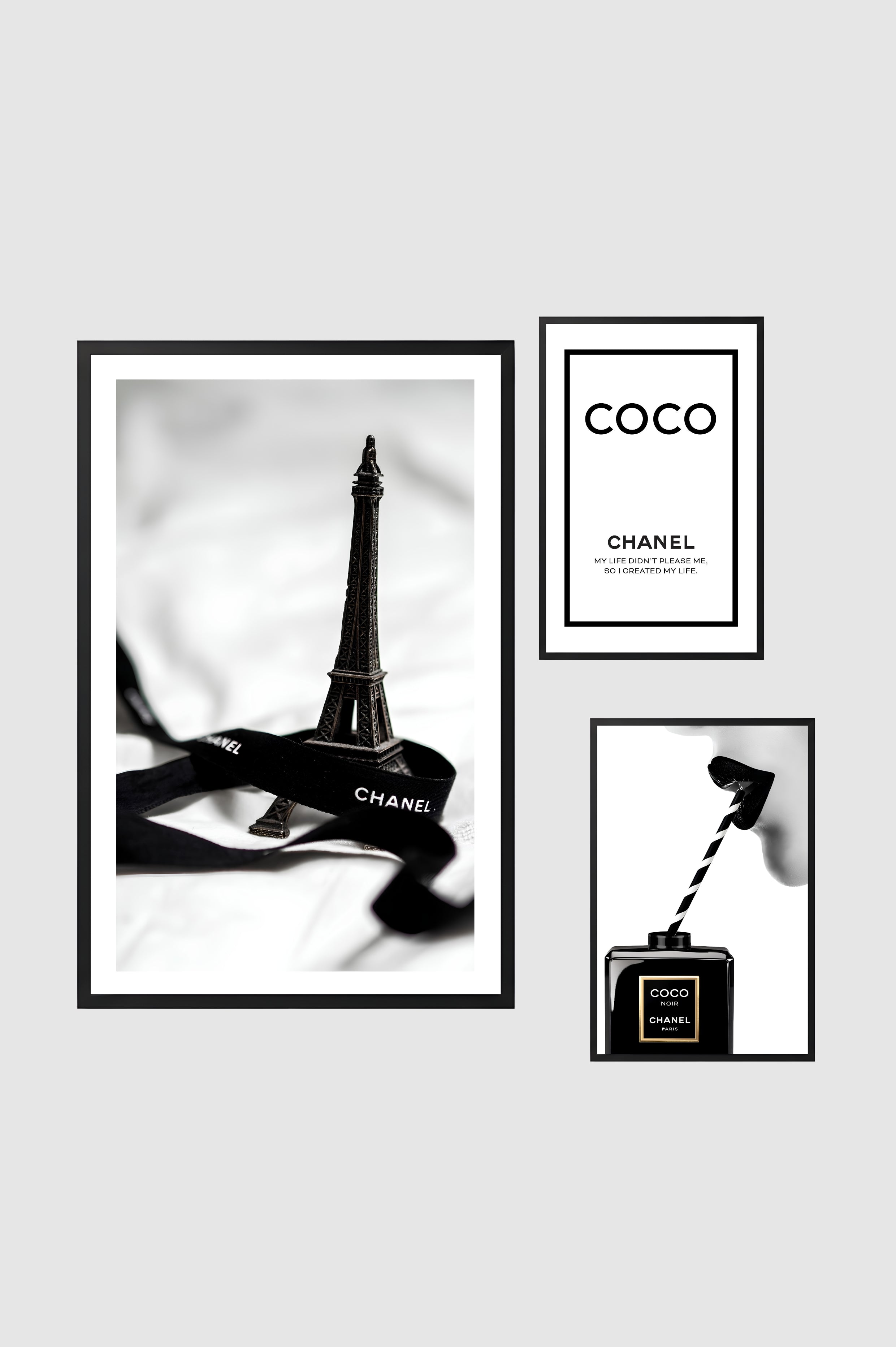 Éclat White Chanel (set de 3 piezas)